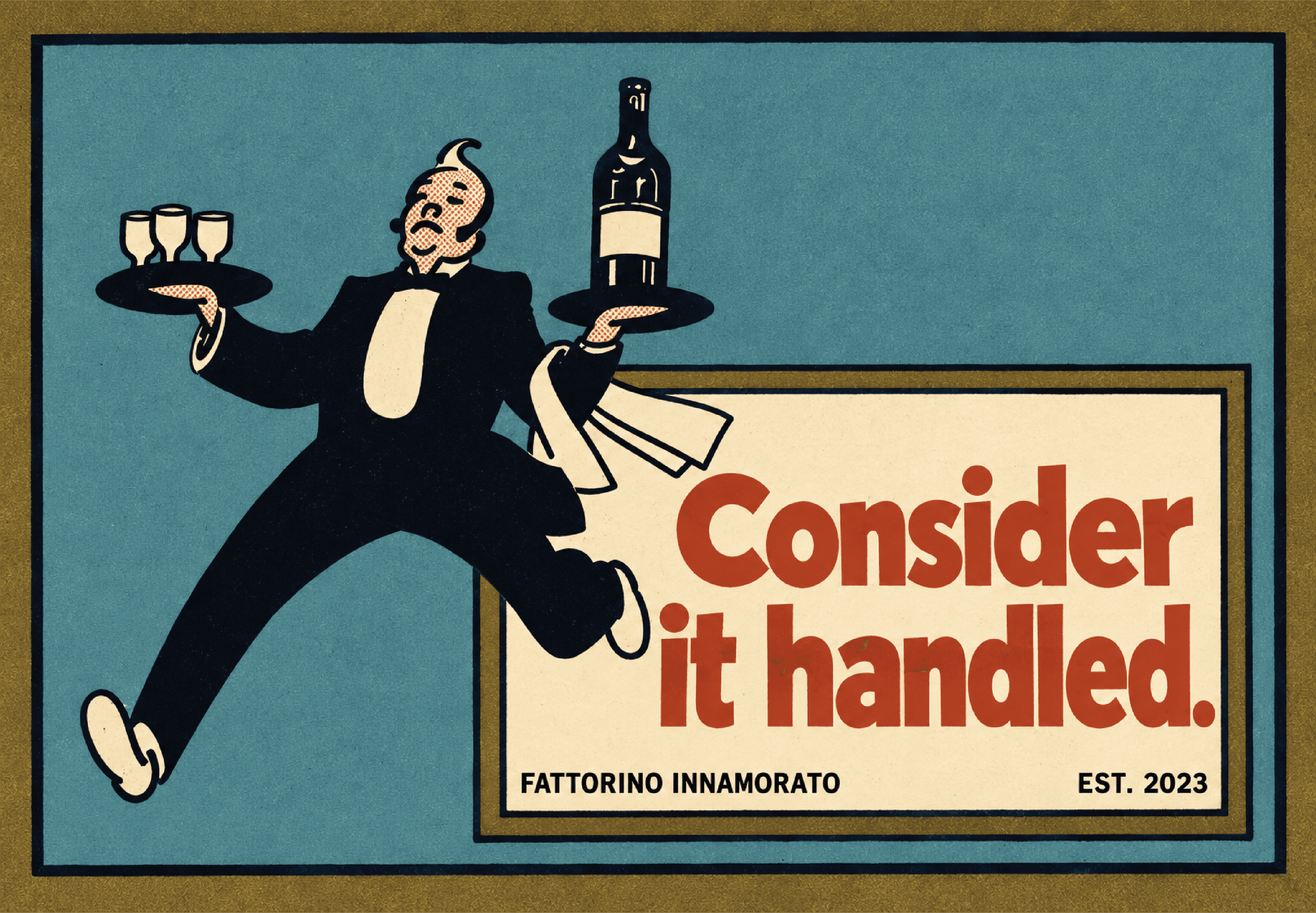 Consider it handled.