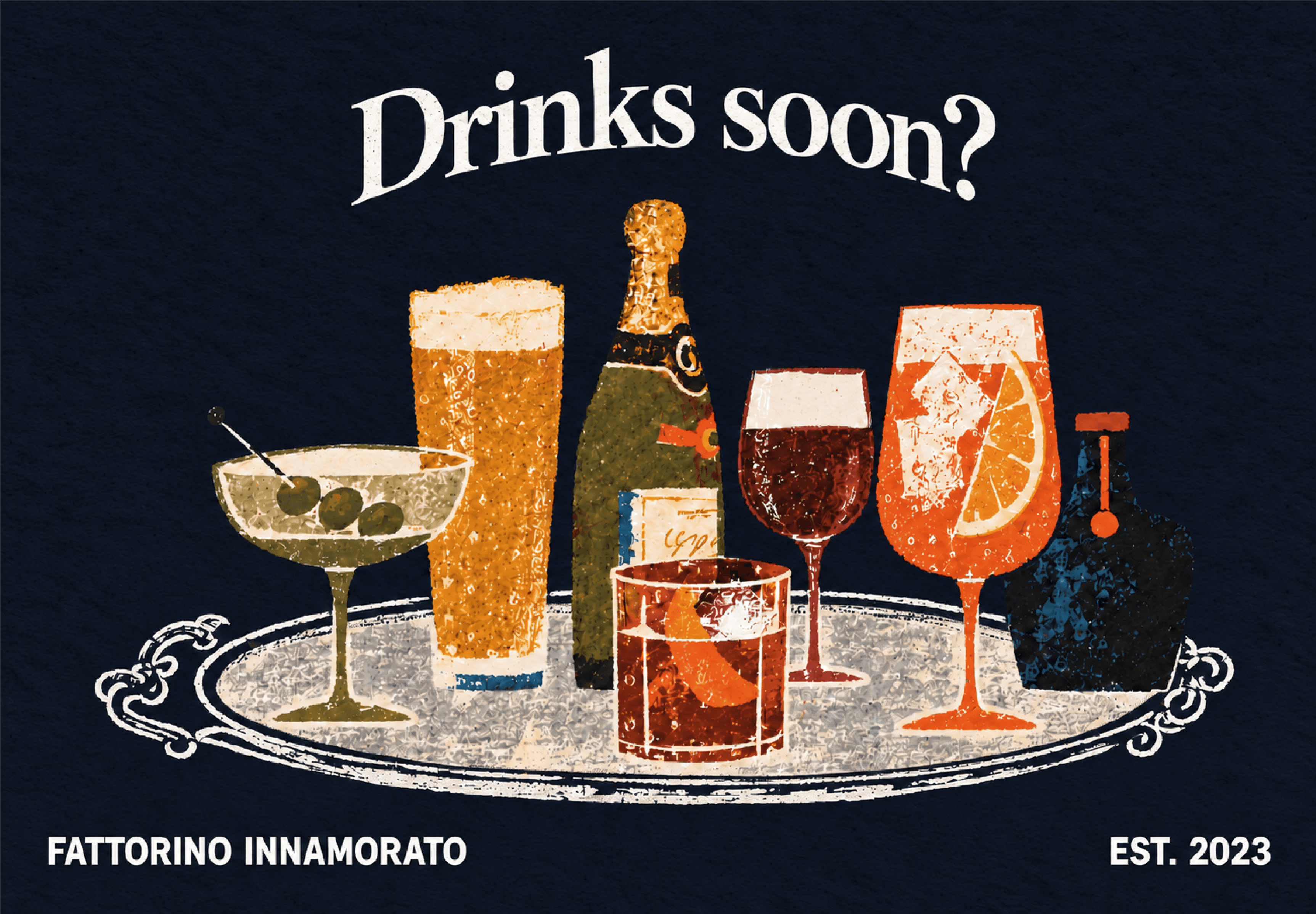 Drinks soon?